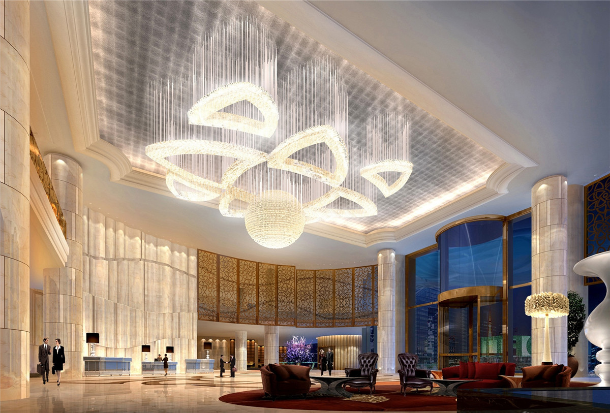 洛阳华胜五星级酒店设计装建成效图