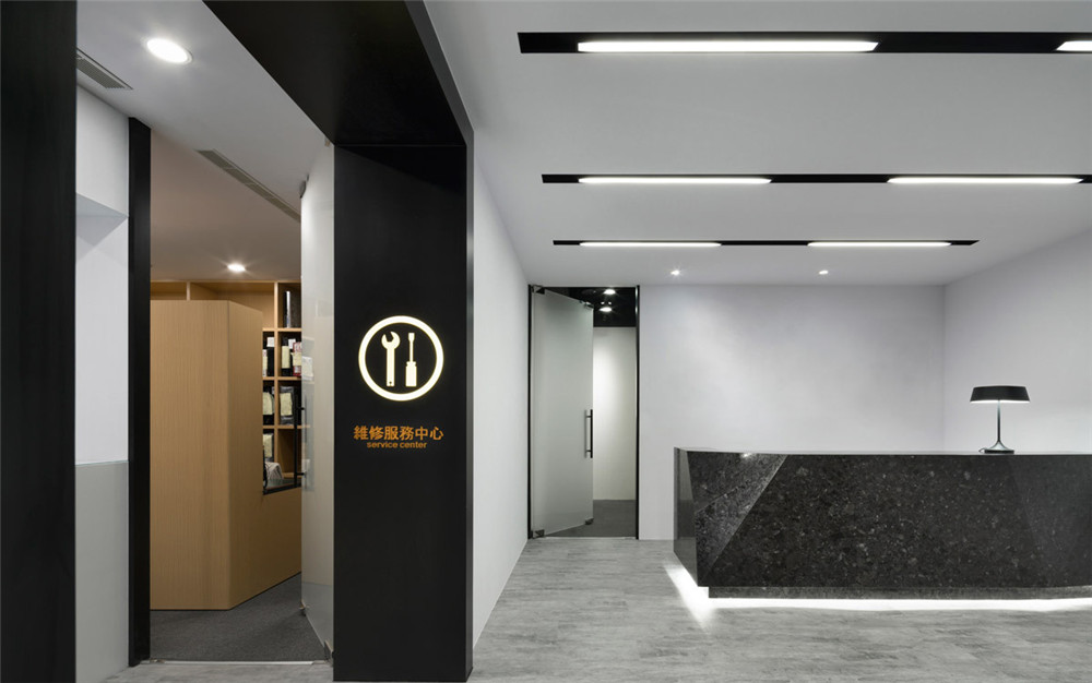 郑州音响售后中心办公室装建公司设计案例