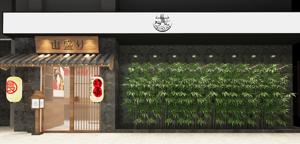 郑州山盛日式烤肉店装建公司设计案例