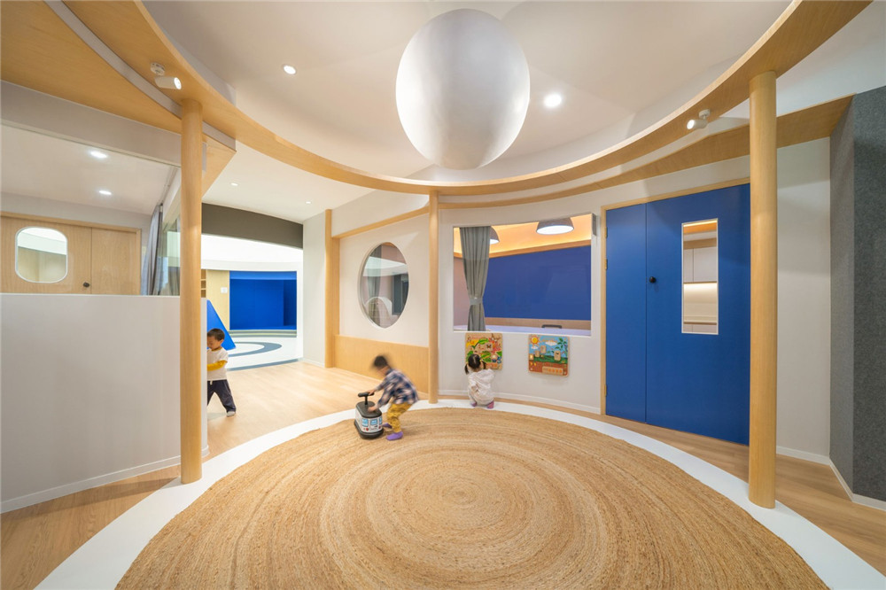 郑州本尼国际幼稚园装建设计实景图