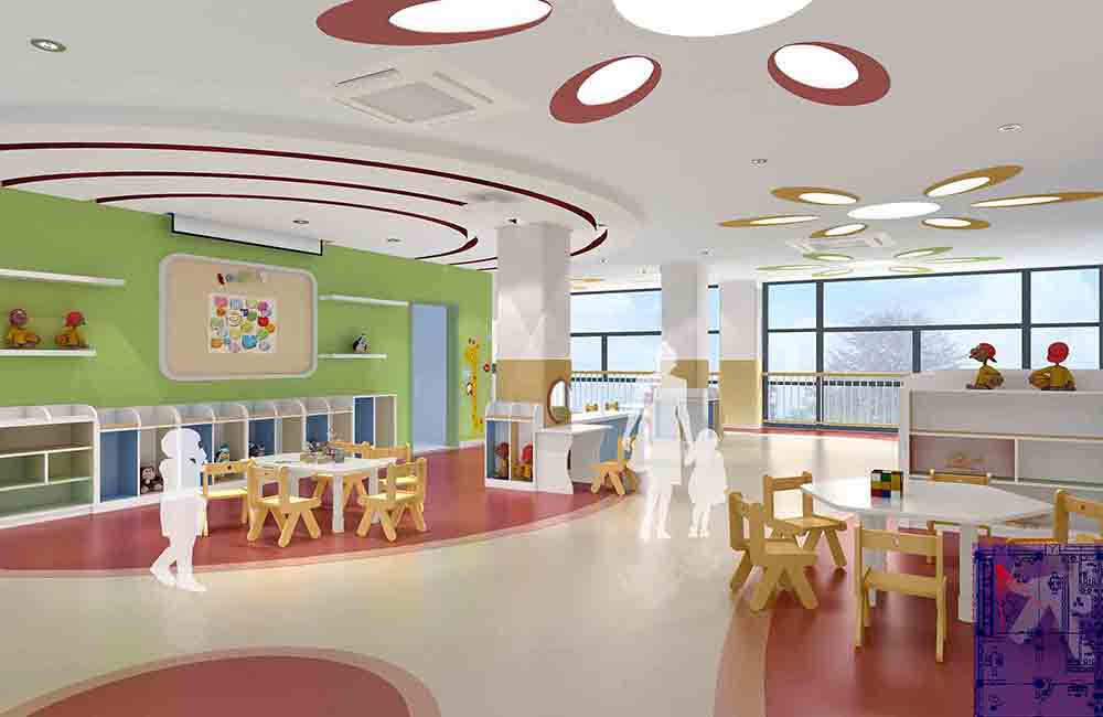 郑州幼儿园装建设计公司案例