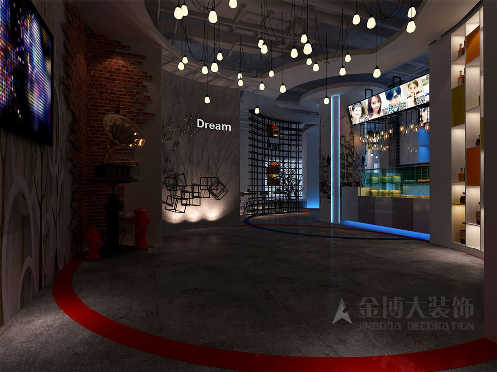 郑州Dream.梦咖啡厅装建公司设计案例