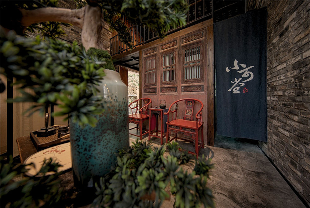 郑州幼可堂特色茶餐厅装建公司设计案例