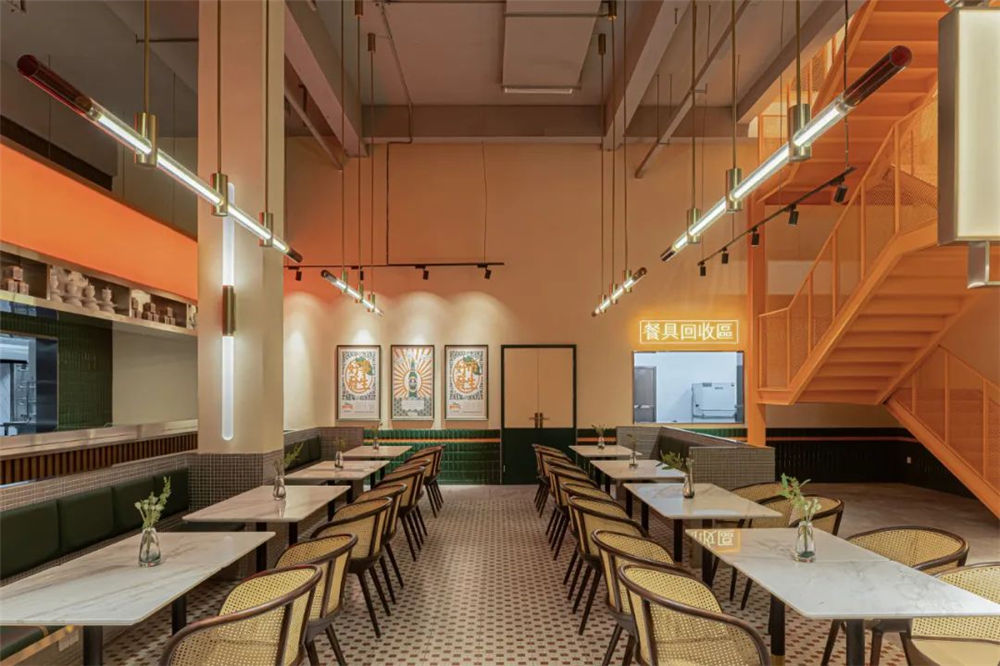 郑州别样港味茶餐厅装建公司设计案例