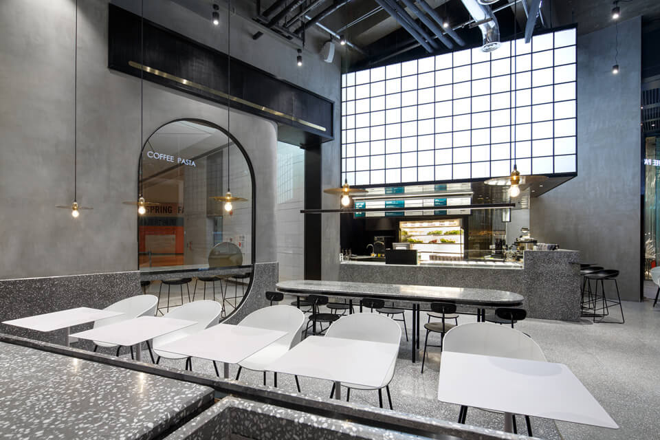 郑州网红轻食餐厅装建公司设计案例