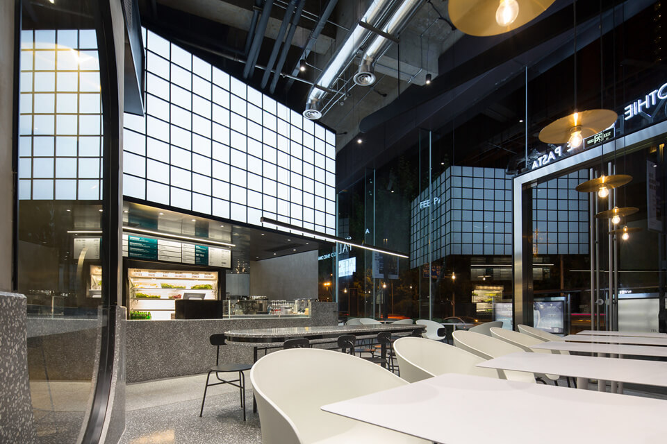 郑州网红轻食餐厅装建公司设计案例