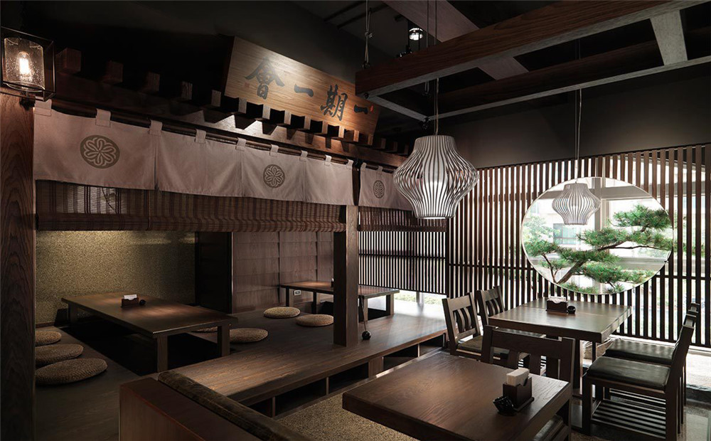 郑州初心日式餐厅装建公司设计案例