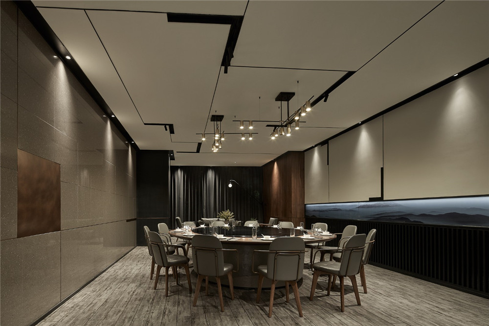 郑州百年好合中餐厅装建公司设计案例