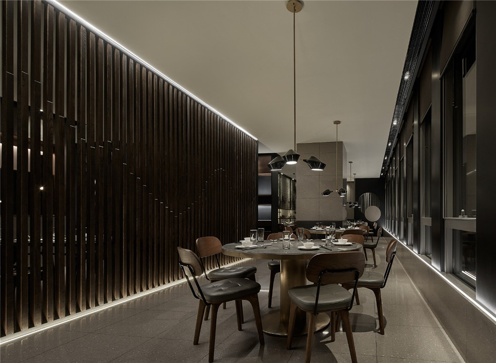 郑州百年好合中餐厅装建公司设计案例