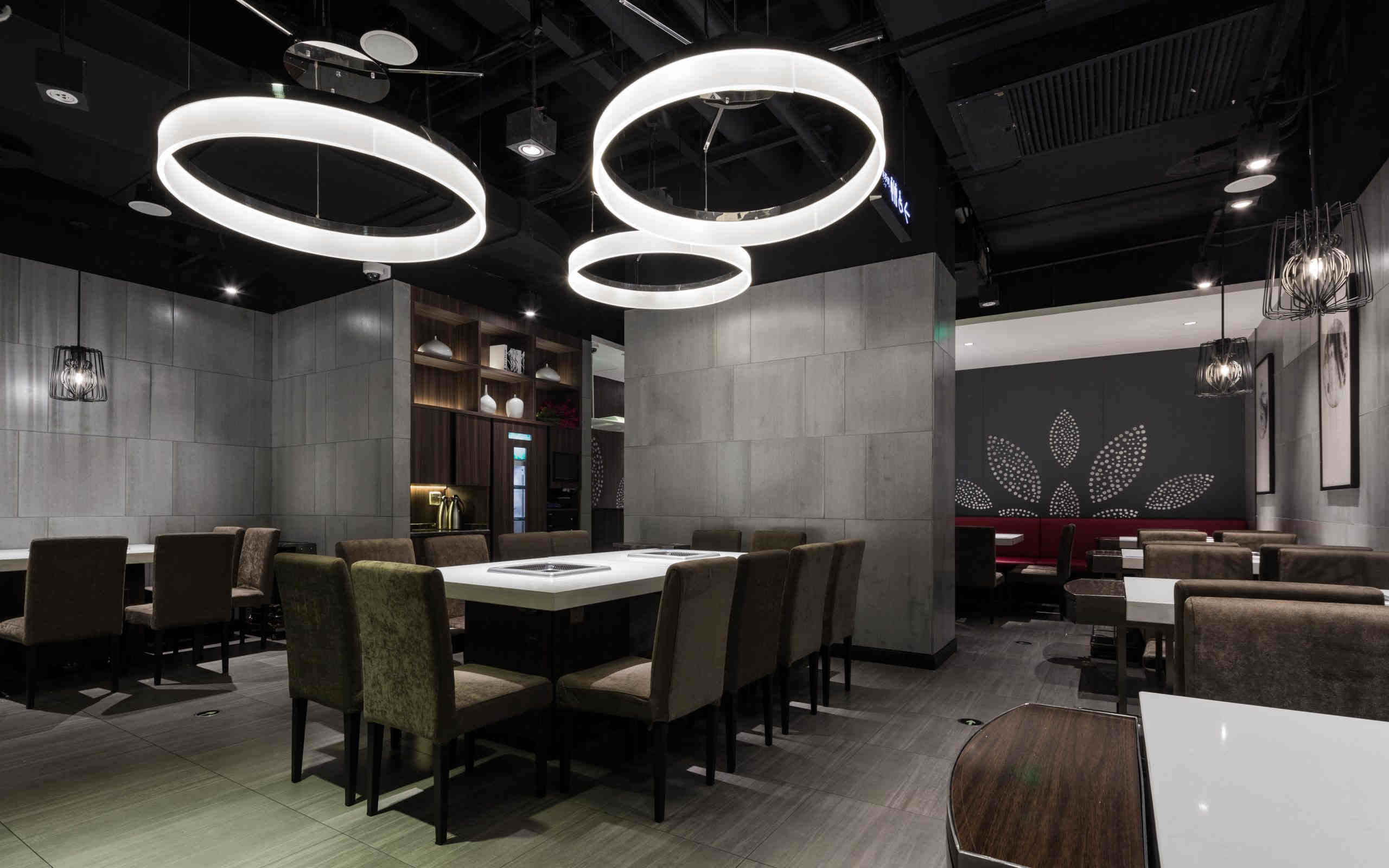 郑州海底捞连锁火锅店装建公司设计案例