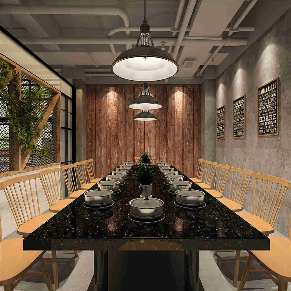 开封海未央精品幼火锅店设计公司装建案例