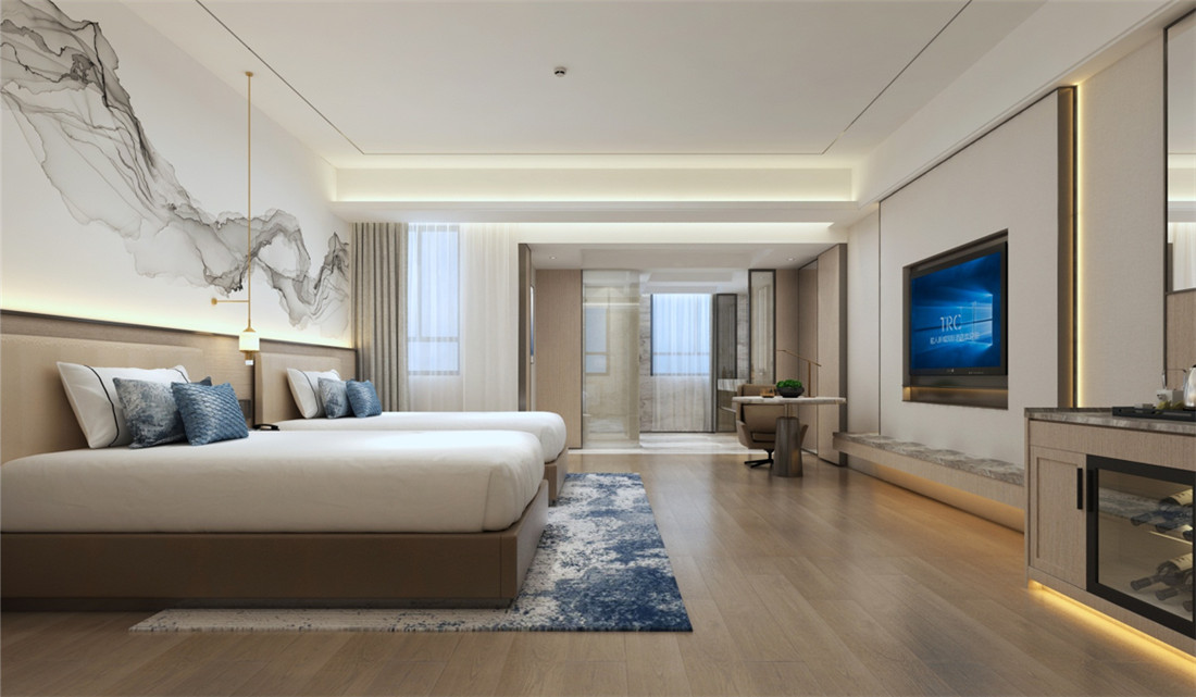 新乡驼人新诚国际酒店装建设计案例成效图
