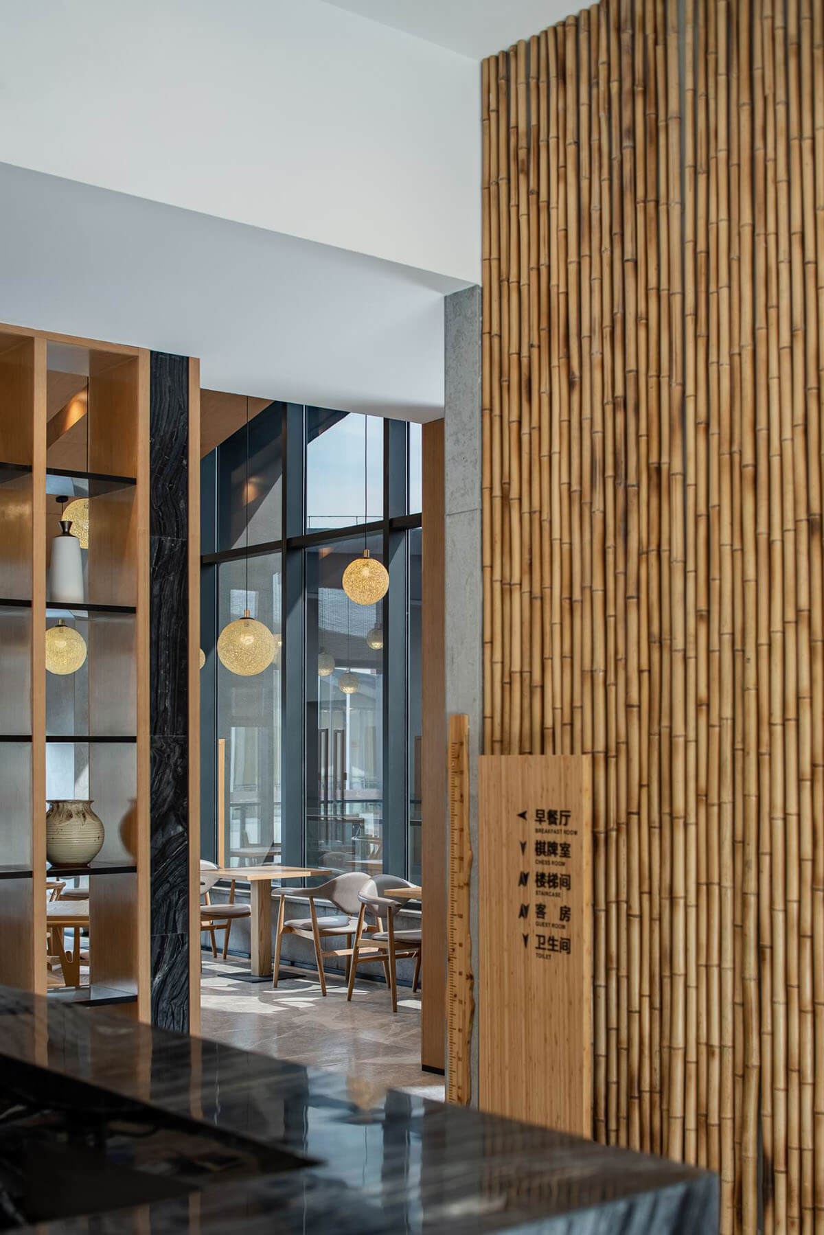 文旅酒店设计案例—竹木主题民宿度假酒店装建分享(图8)