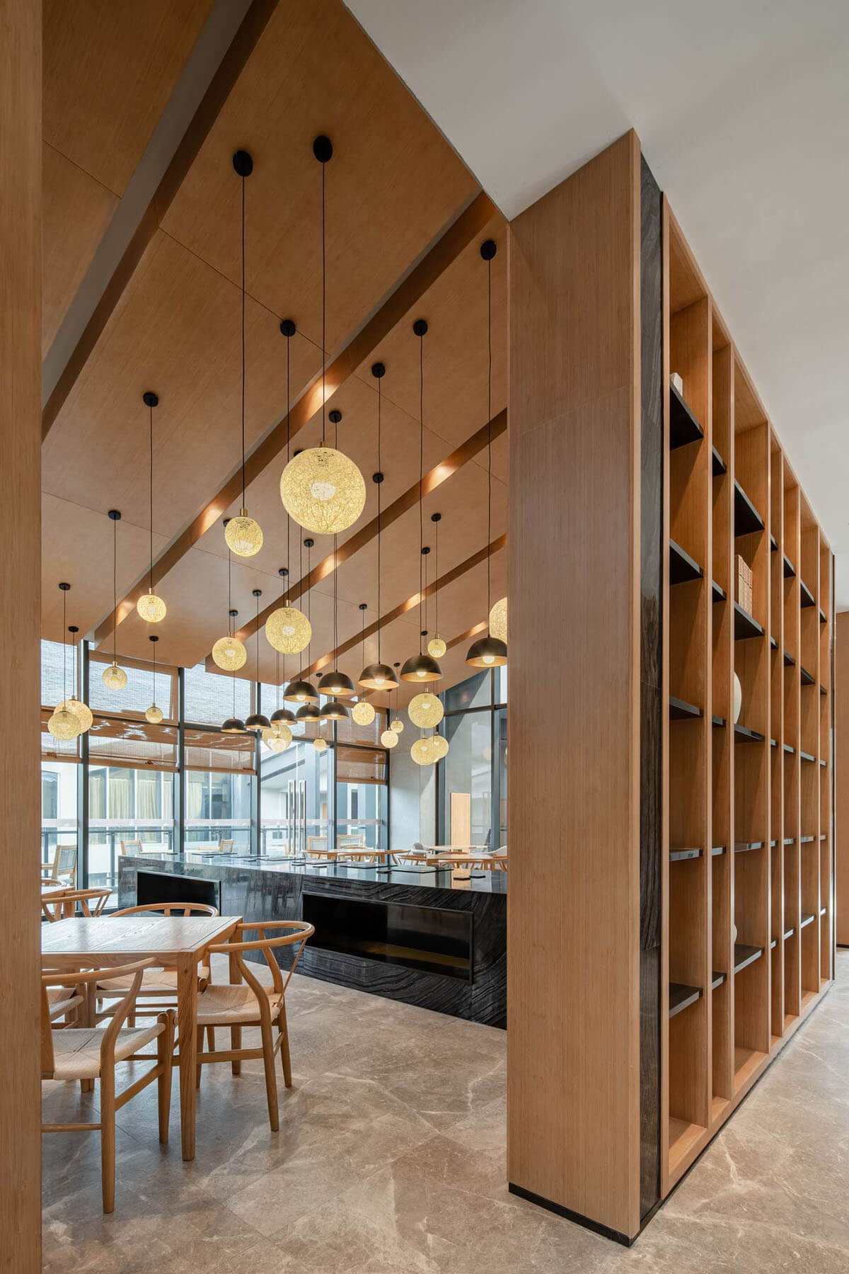 文旅酒店设计案例—竹木主题民宿度假酒店装建分享(图9)