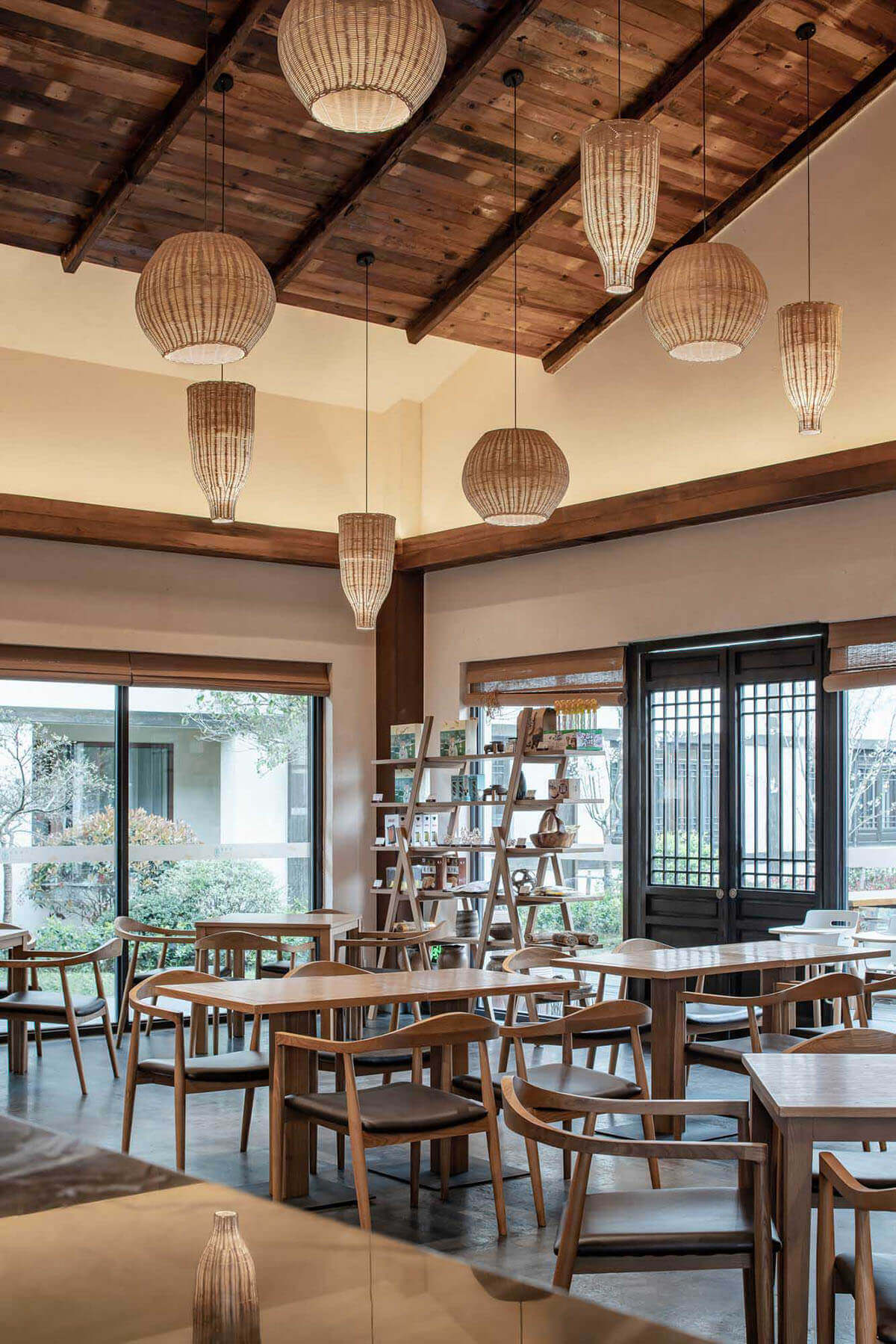 文旅酒店设计案例—竹木主题民宿度假酒店装建分享(图24)