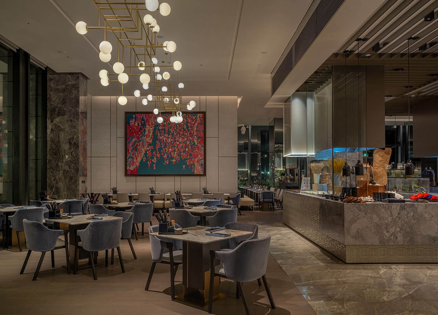 郑州酒店设计公司-保利洲际酒店装建设计案例(图24)