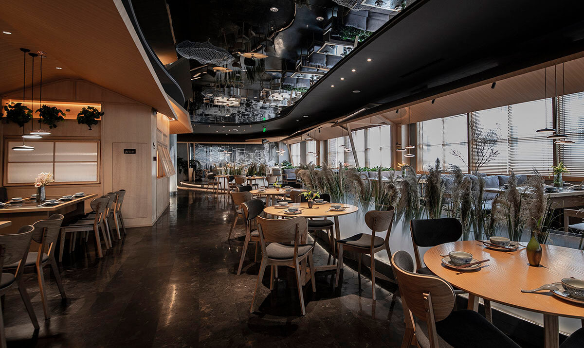 船岸主题餐厅装建—湖南菜特色餐厅设计案例(图4)