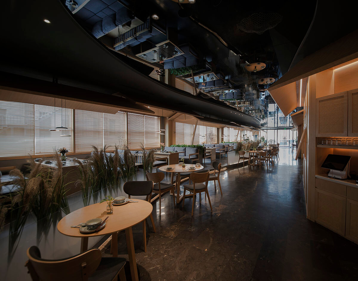 船岸主题餐厅装建—湖南菜特色餐厅设计案例(图7)