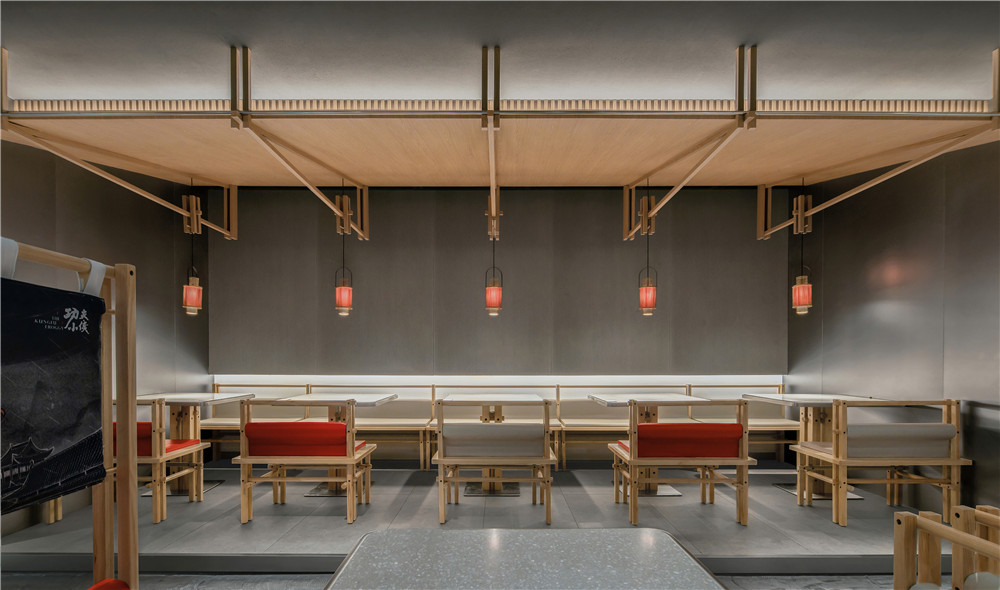 郑州牛蛙火锅店装建公司设计案例