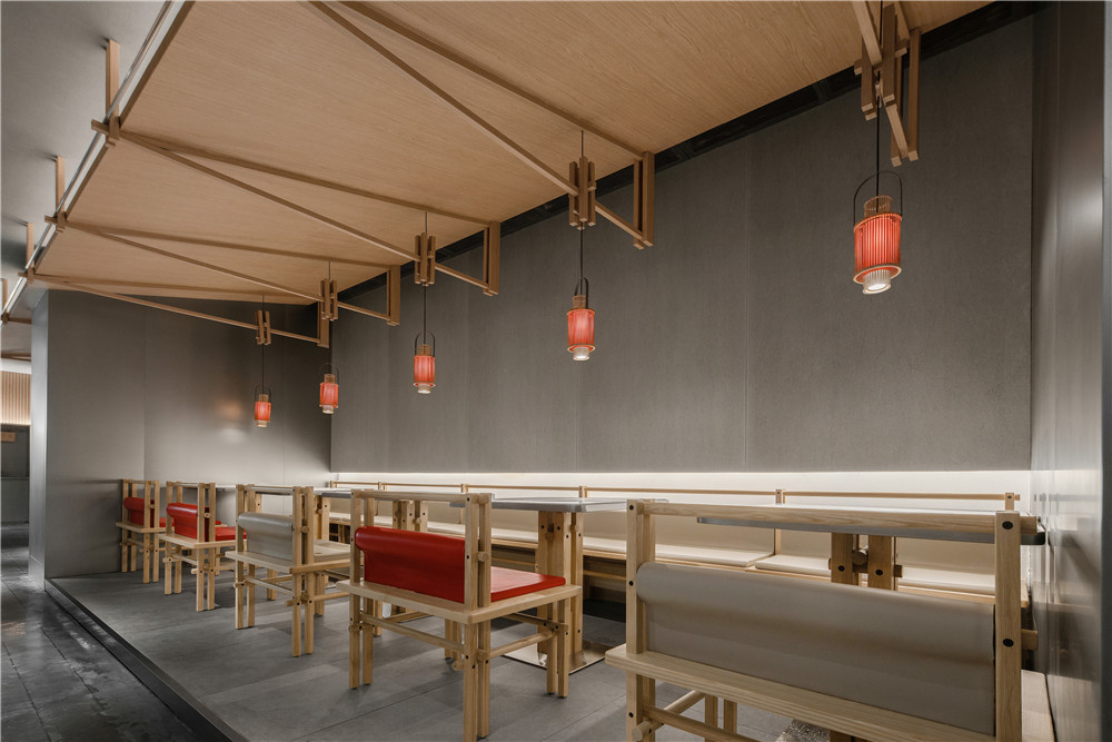 郑州牛蛙火锅店装建公司设计案例