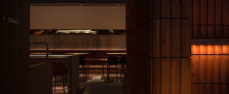 郑州居酒店装建公司摩登烧gè鸟居酒屋设计案例(图8)