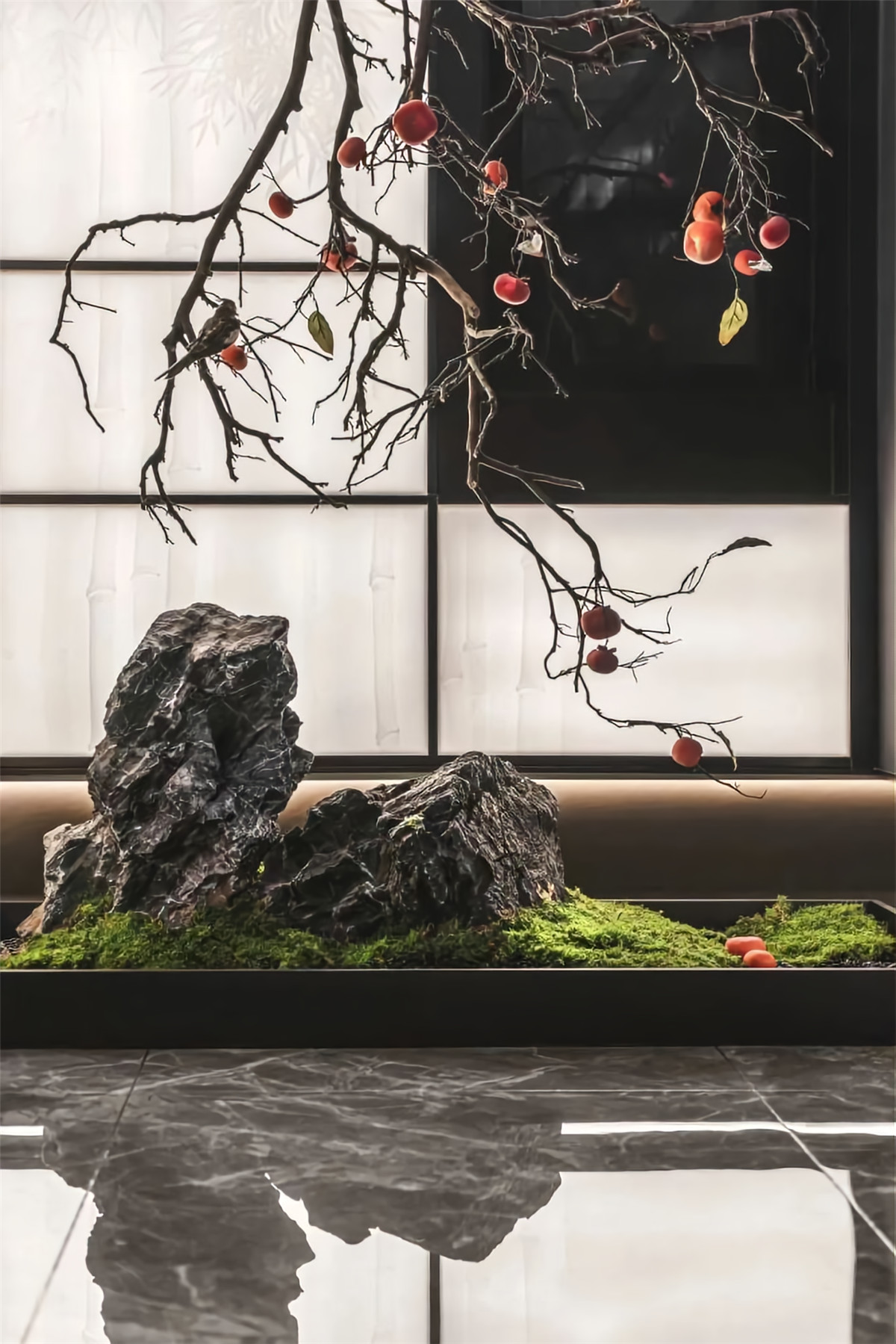 2000平宋代美学高端商务中餐厅装建设计分享(图2)