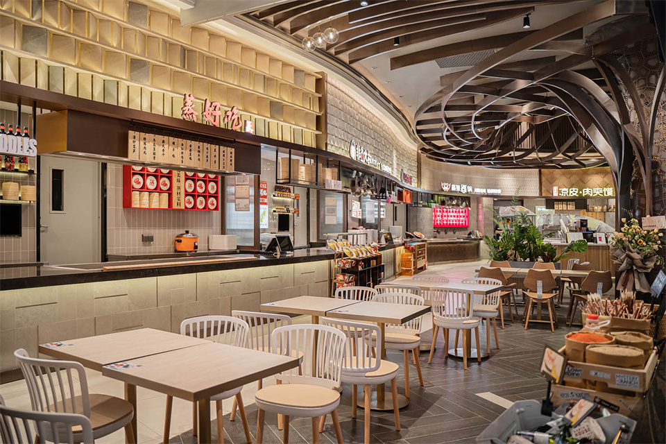 郑州美食广场设计公司食通天美食市集装建案例(图28) 郑州美食广场设计公司食通天美食市集装建案例(图28)
