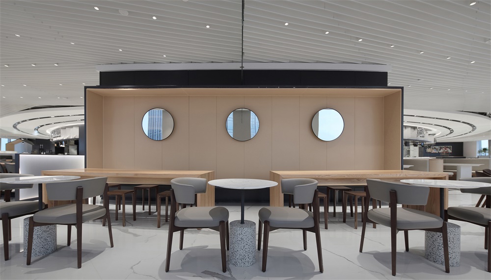 郑州员工餐厅设计公司OPPO“春笋”餐厅装建案例(图13) 郑州员工餐厅设计公司OPPO“春笋”餐厅装建案例(图13)
