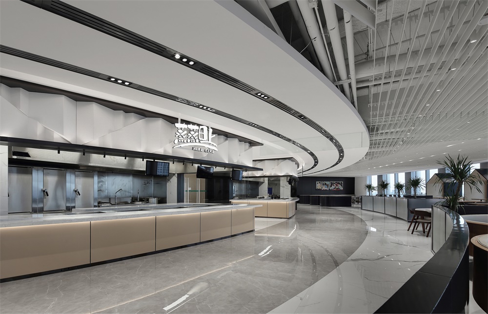 郑州员工餐厅设计公司OPPO“春笋”餐厅装建案例(图16) 郑州员工餐厅设计公司OPPO“春笋”餐厅装建案例(图16)