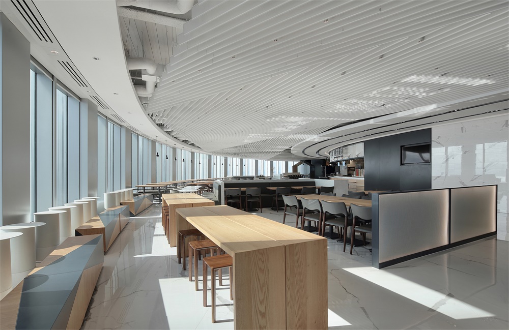 郑州员工餐厅设计公司OPPO“春笋”餐厅装建案例(图18) 郑州员工餐厅设计公司OPPO“春笋”餐厅装建案例(图18)