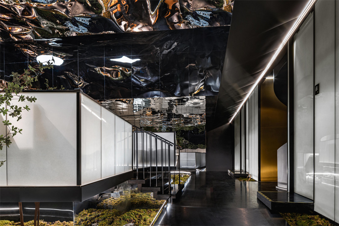 黑牛の店特色创意日式烧肉餐厅装建设计(图4) 黑牛の店特色创意日式烧肉餐厅装建设计(图4)
