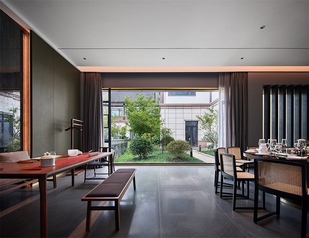 东方礼节 迪荡喜粤一号中餐厅装建设计(图9) 东方礼节 迪荡喜粤一号中餐厅装建设计(图9)