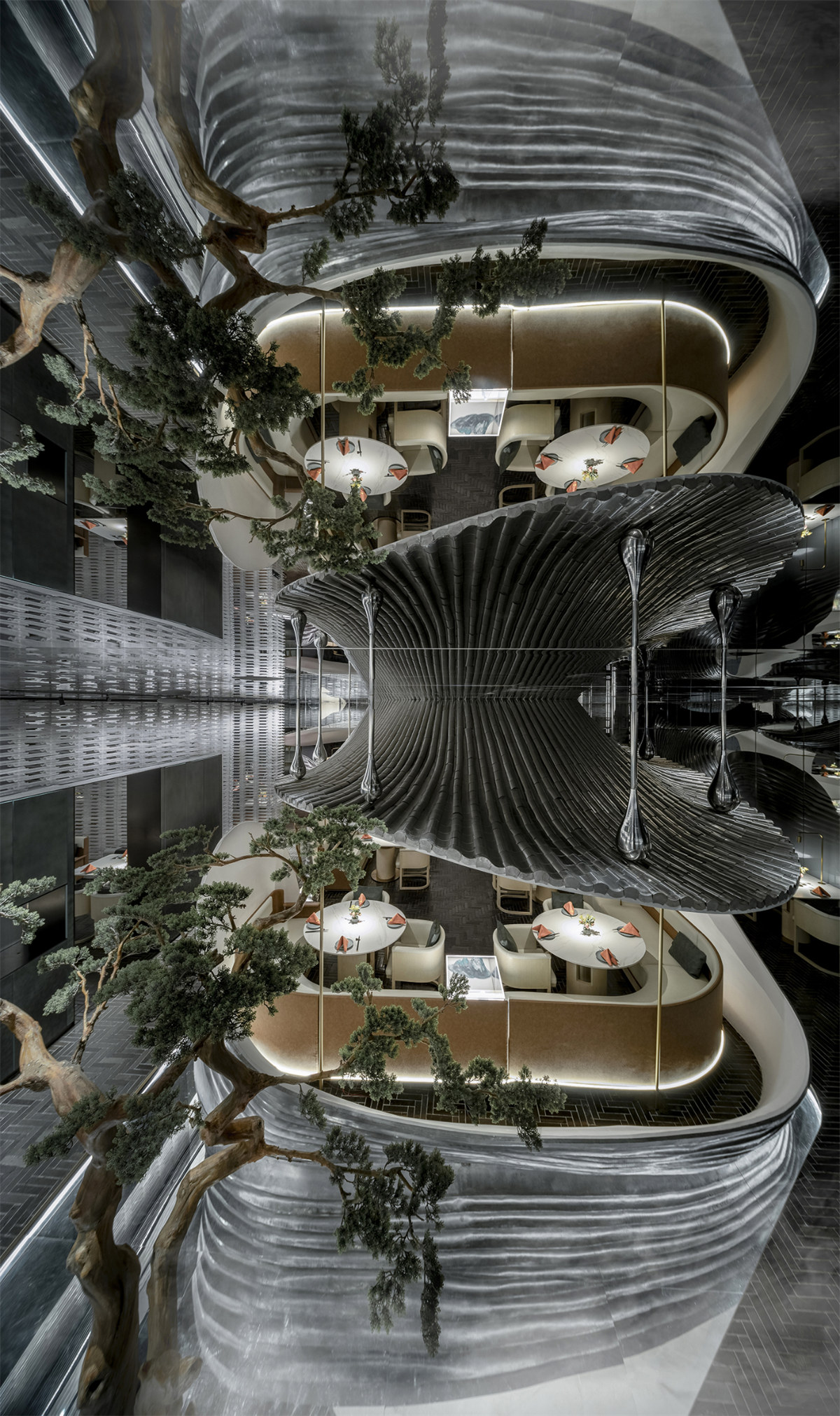 郑州餐饮装建公司推荐特色淮扬菜餐厅设计(图4) 郑州餐饮装建公司推荐特色淮扬菜餐厅设计(图4)