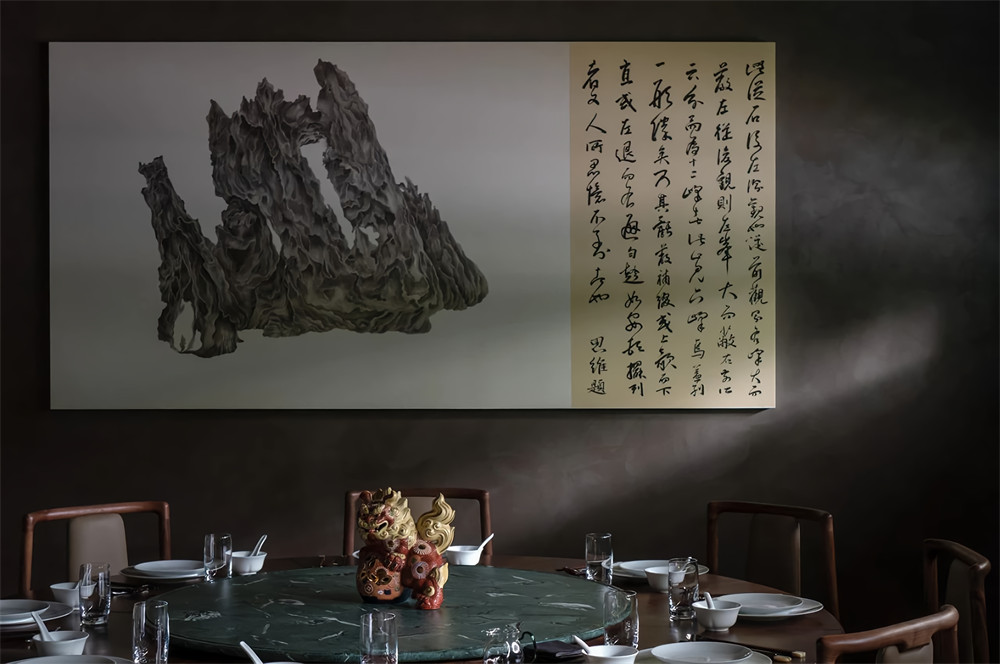 郑州中餐厅装建推荐江上隐东方美学中餐厅设计(图6)