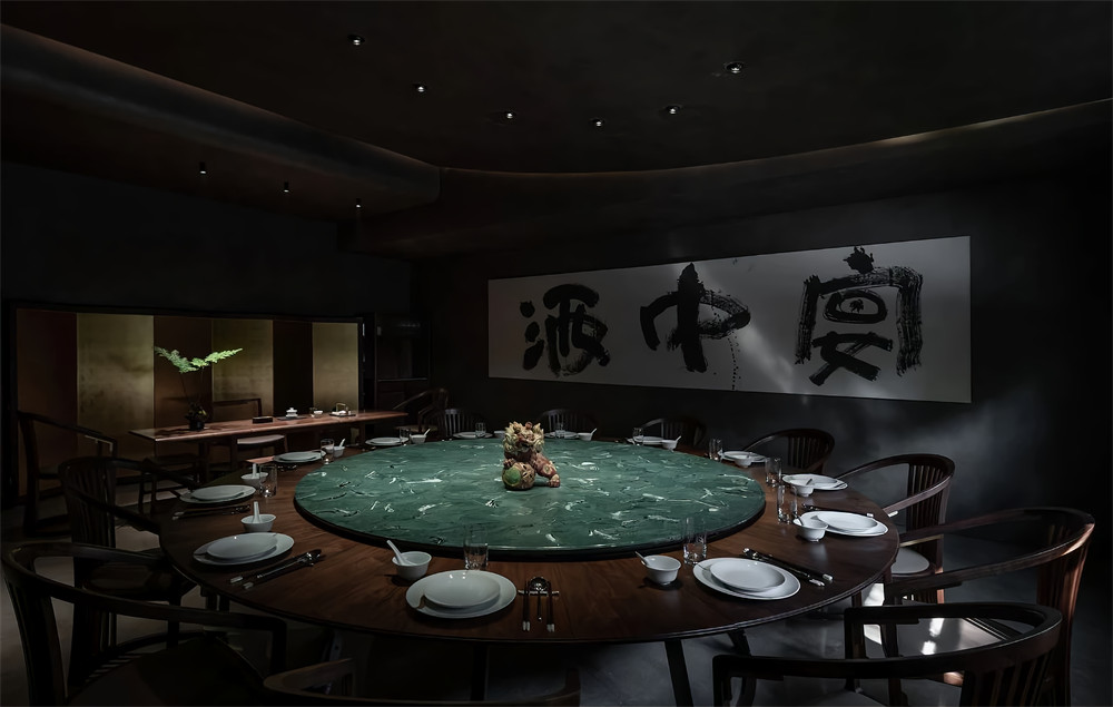 郑州中餐厅装建推荐江上隐东方美学中餐厅设计(图13)