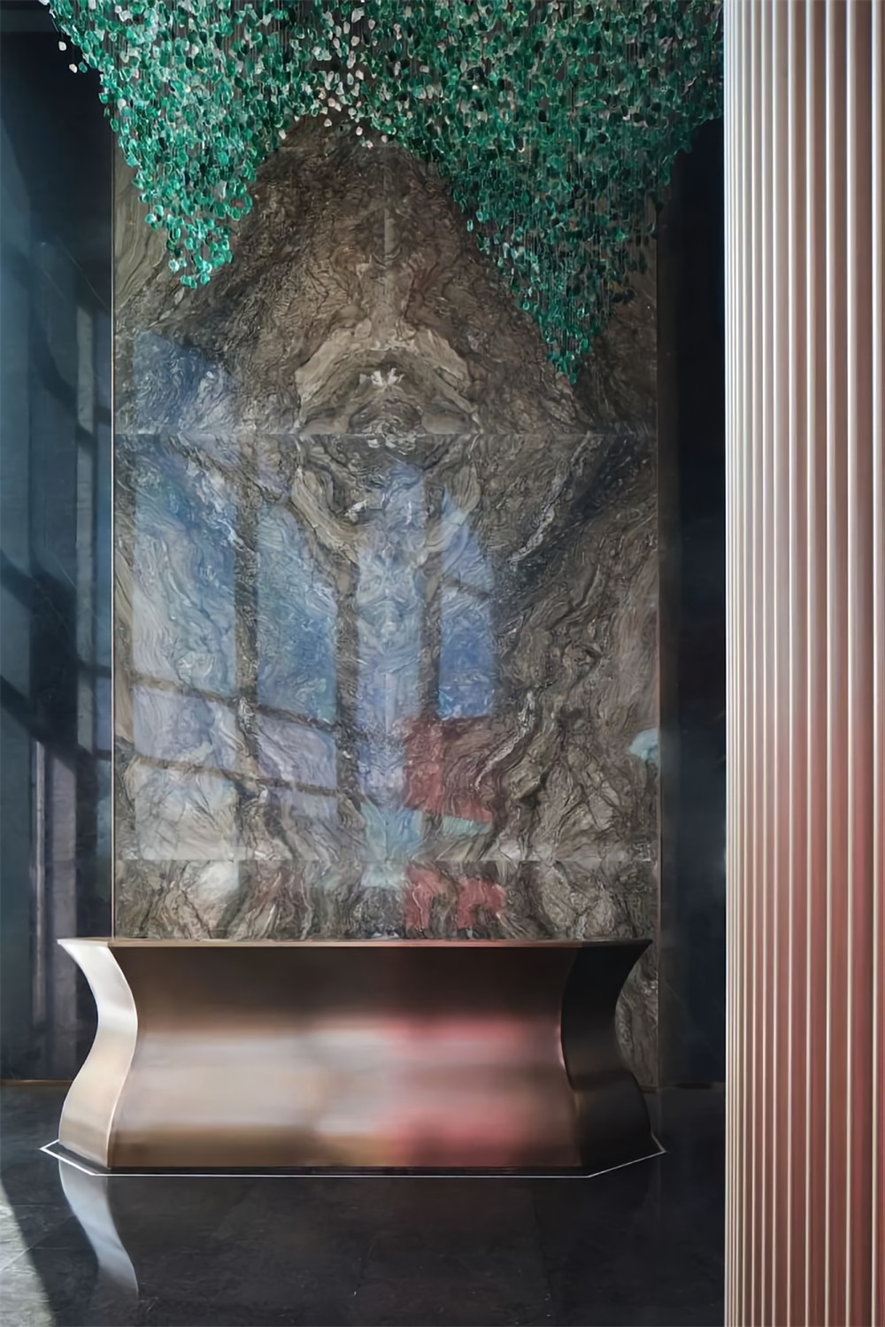 郑州餐饮装建公司推荐高端粤菜海鲜餐厅设计(图1)