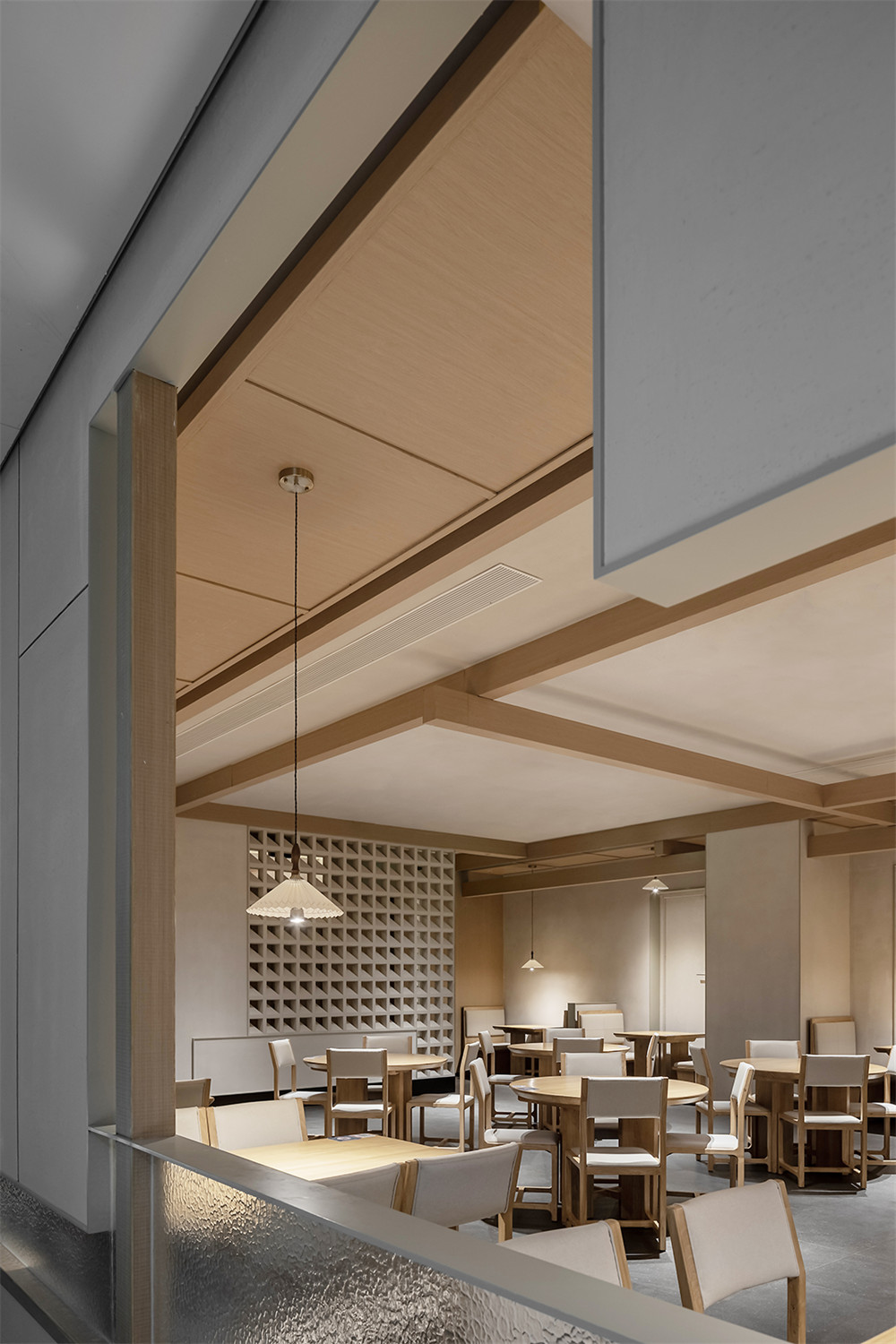 极简禅意风妈妈菜餐厅装建设计规划(图4)