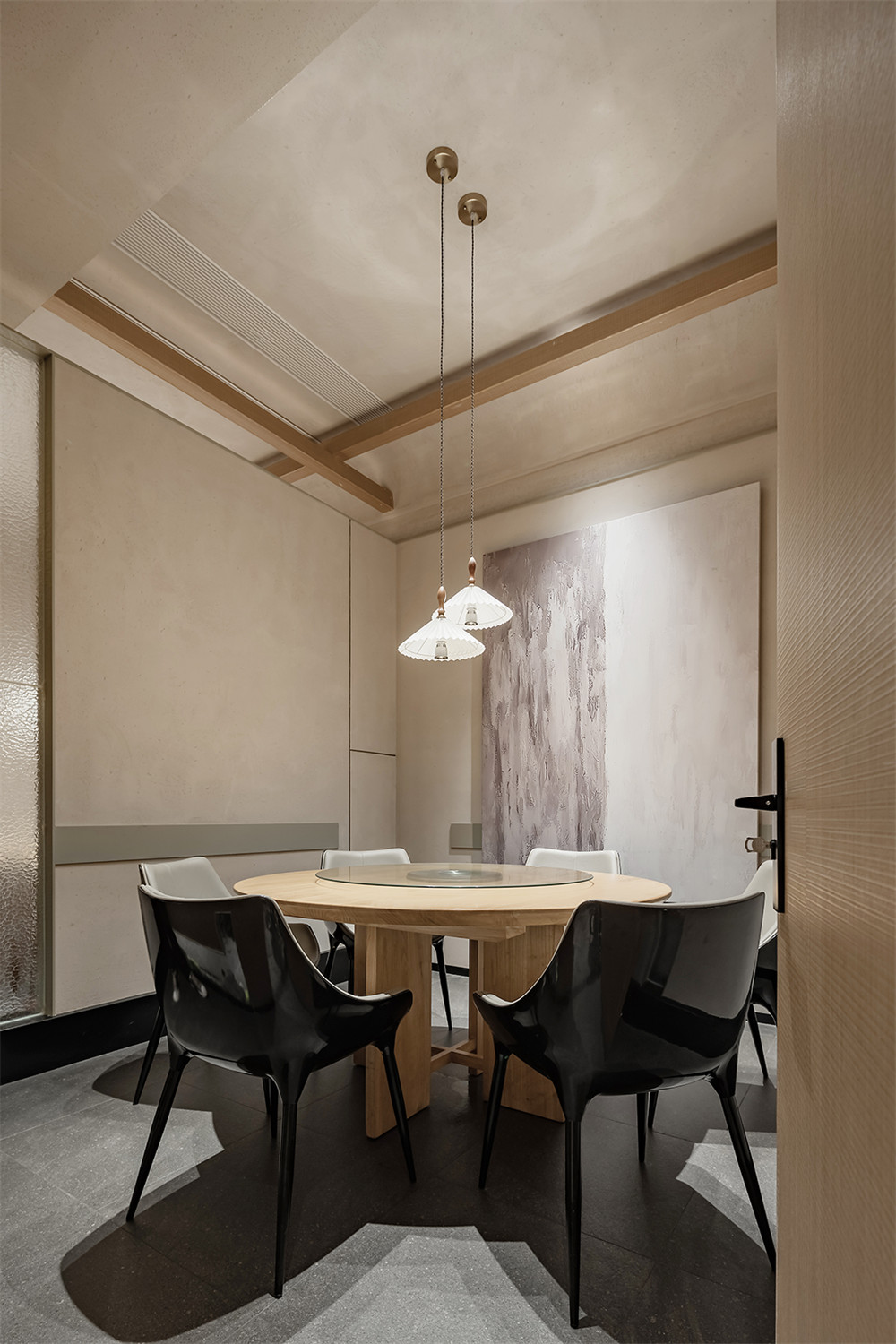 极简禅意风妈妈菜餐厅装建设计规划(图6)