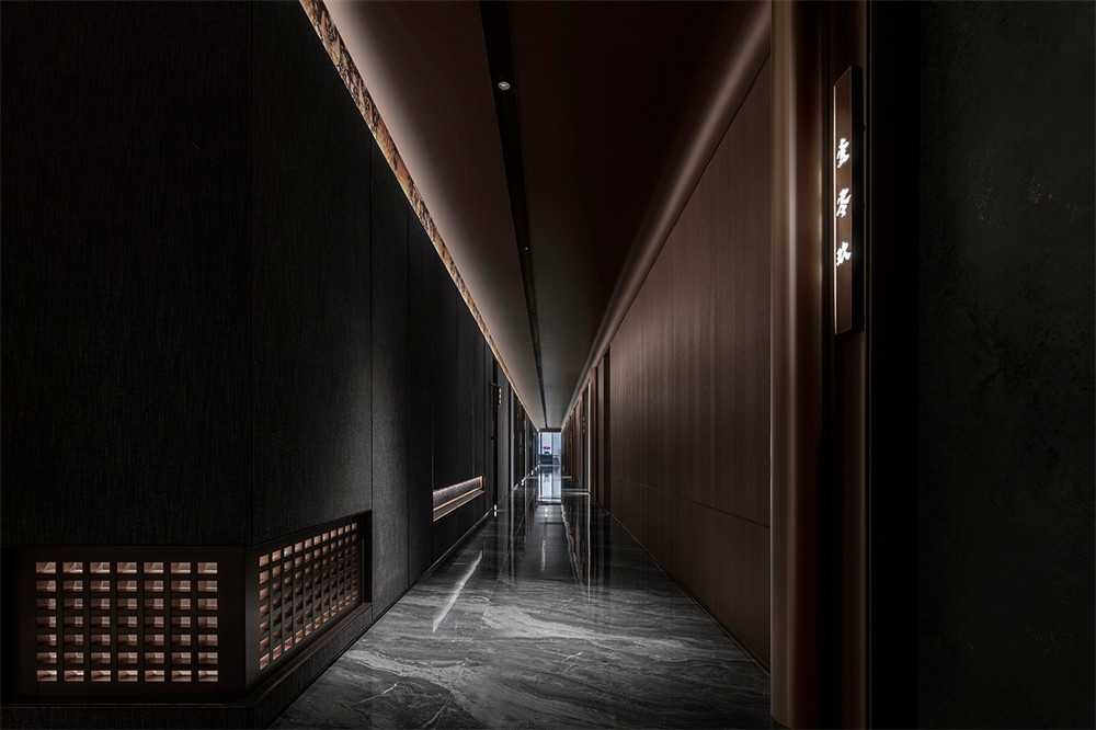 中西合璧南海渔村高端海鲜餐厅装建设计案例(图9)