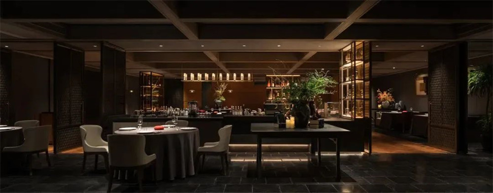 龙吟九品高端商务中餐厅装建设计规划(图5)