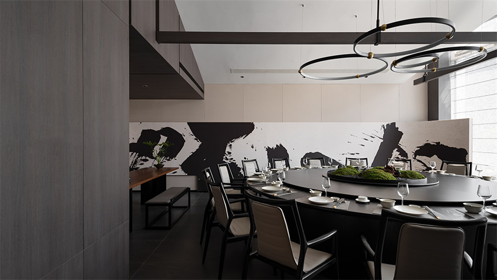 江南文化与东方雅韵结合的汀洲夏宴中餐厅装建设计(图9)