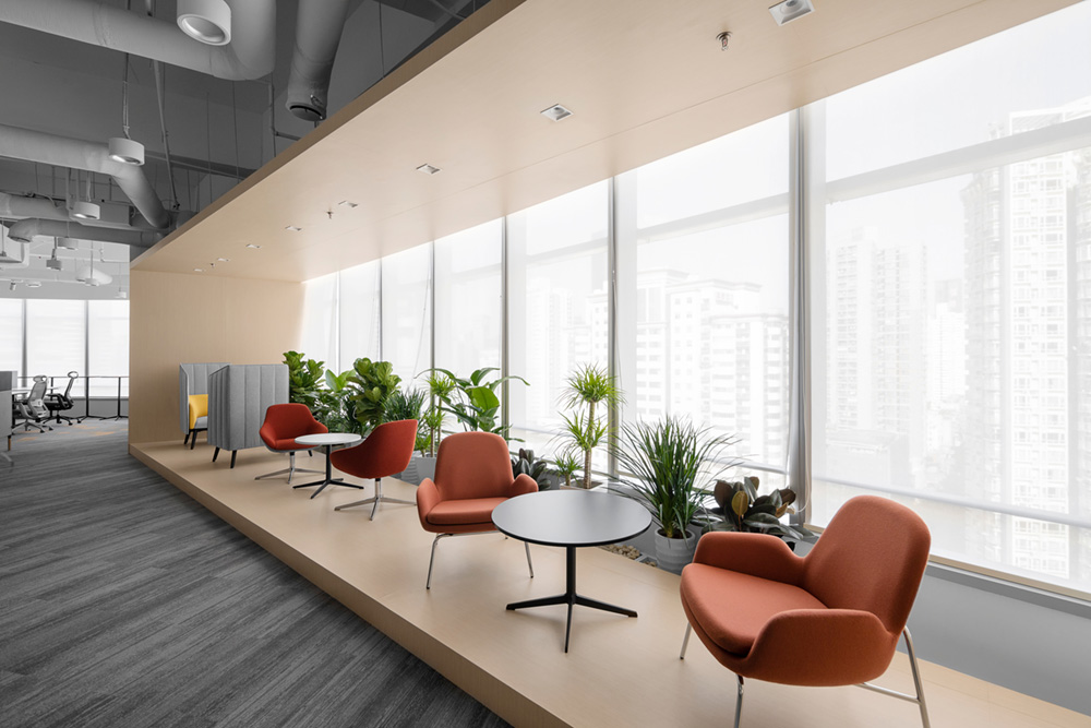 盛开多元   诺梵家具办公室兼展厅装建设计规划(图9)