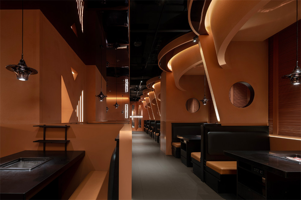盗梦空间  大牛·寿喜烧日式火锅店装建设计规划(图9)