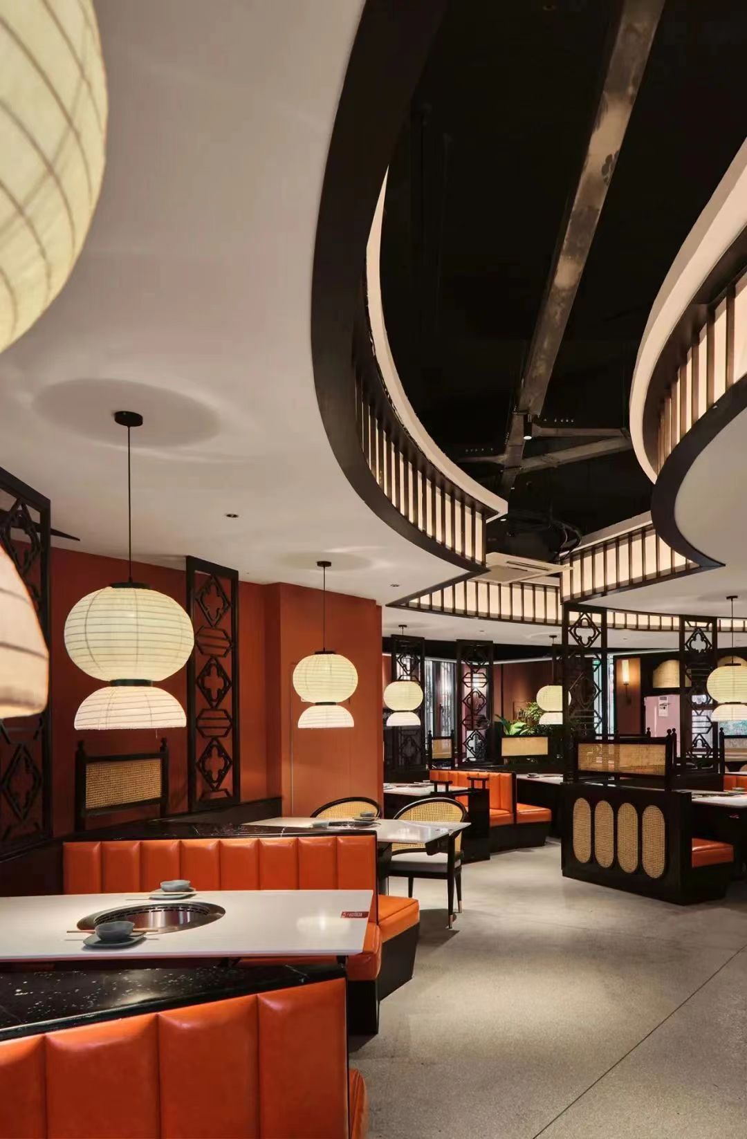 四时鼎辣新中式特色火锅店装建设计规划(图3)