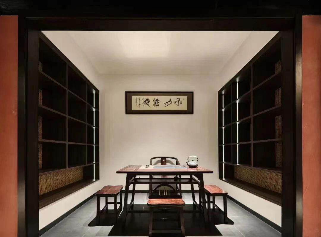 四时鼎辣新中式特色火锅店装建设计规划(图4)