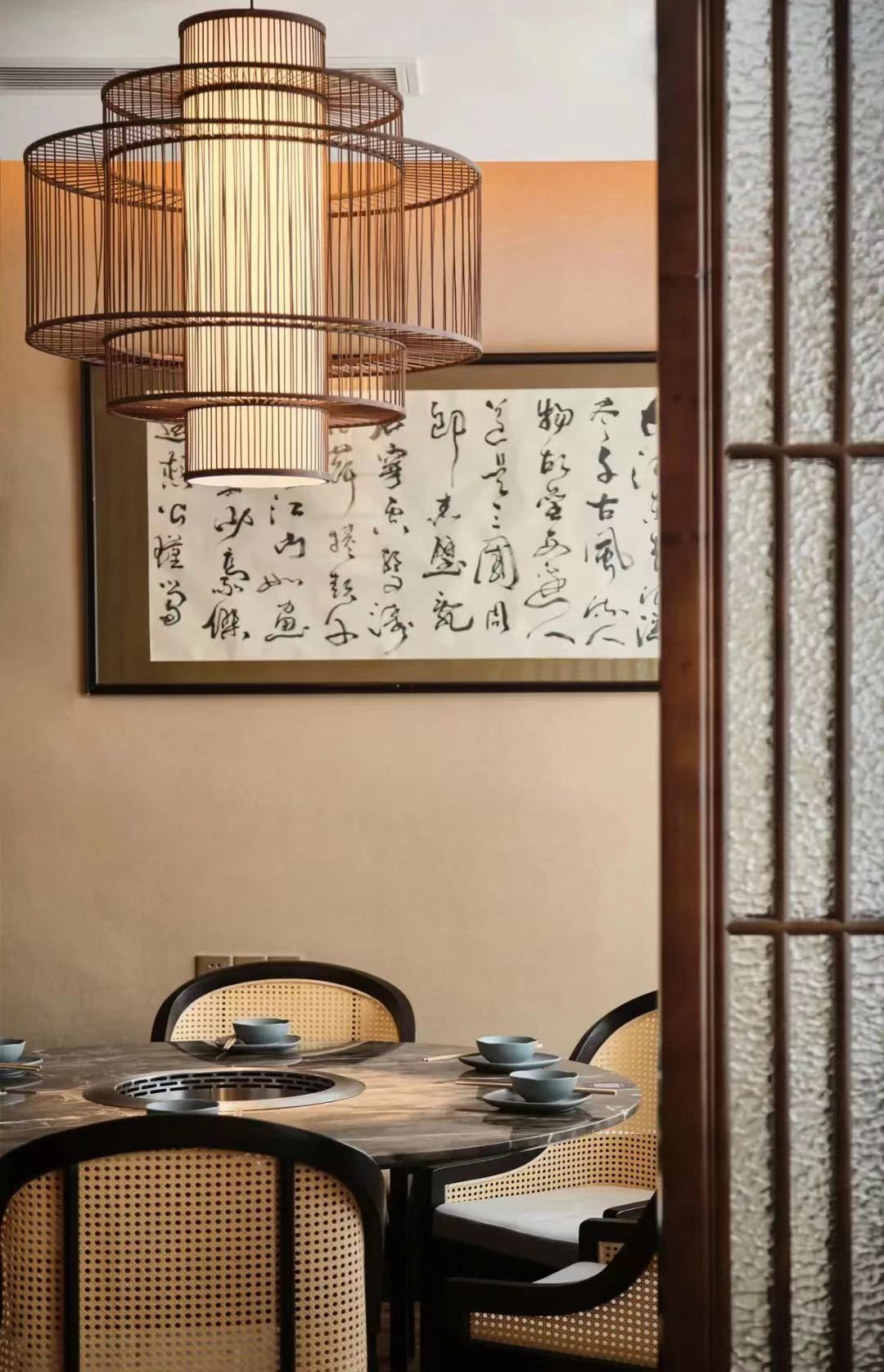 四时鼎辣新中式特色火锅店装建设计规划(图10)