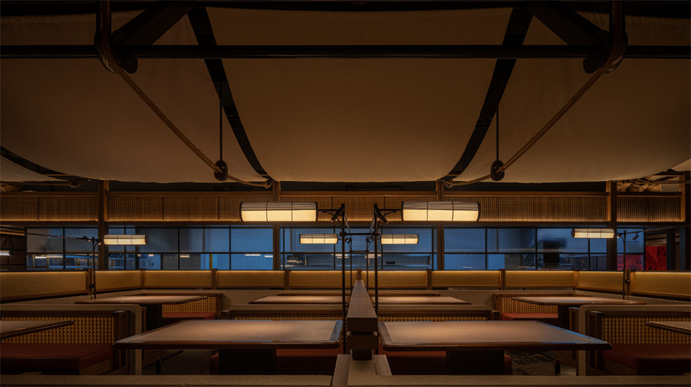 浓浓烟火气  饕林幼河助川菜餐厅装建设计(图5)