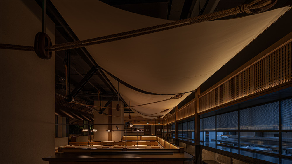 浓浓烟火气  饕林幼河助川菜餐厅装建设计(图6)