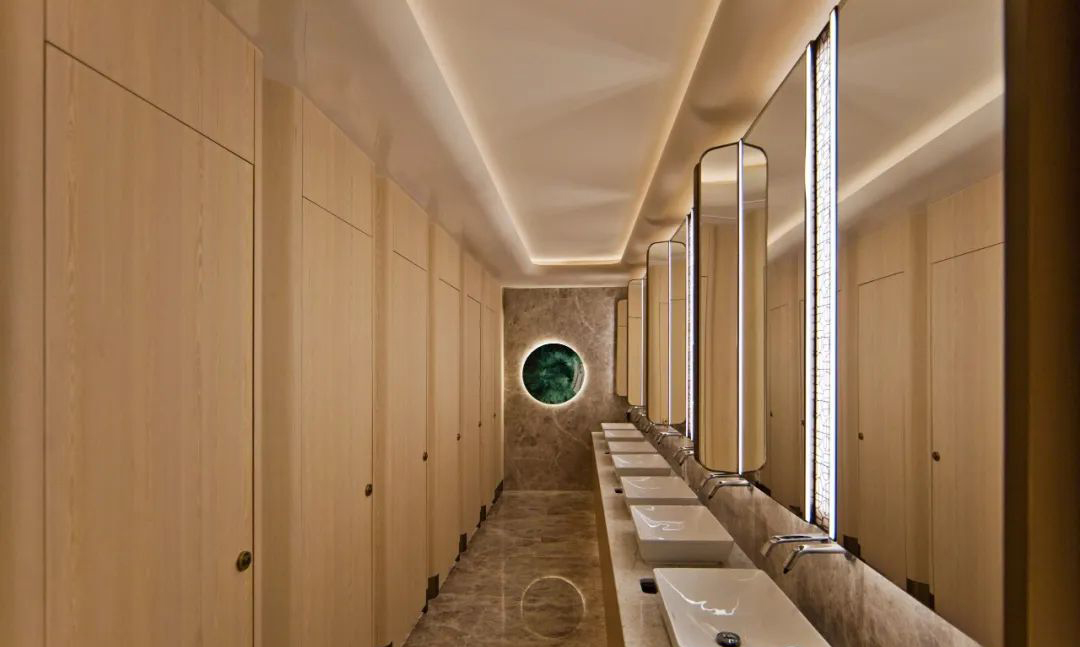福临门轻奢风粤菜中餐厅装建设计规划(图12)