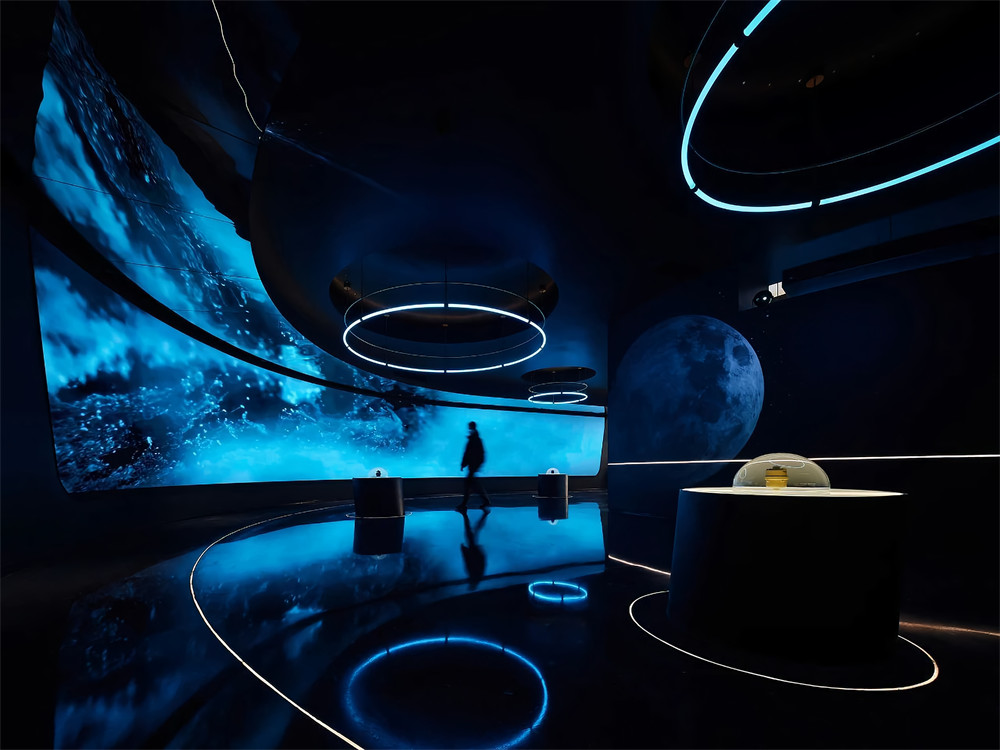 科技与汗青兼具的宁水集团企业展厅装建设计规划(图10)